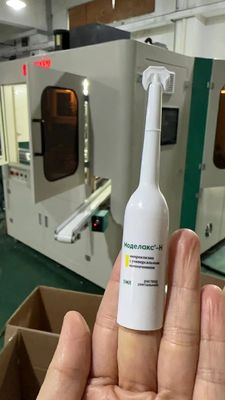 8-stanowiskowa maszyna do sitodruku na tubach miękkich z hot-stampingiem