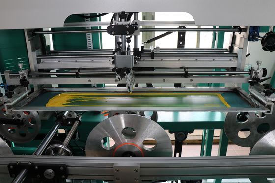 W pełni automatyczna 1-8 kolorowa sitodrukarka do kwadratowych wiader 18 szt./min