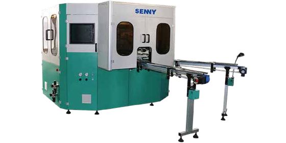 8-stanowiskowa automatyczna maszyna do hot-stampingu do drukowania na małych pojemnikach 45 szt./min