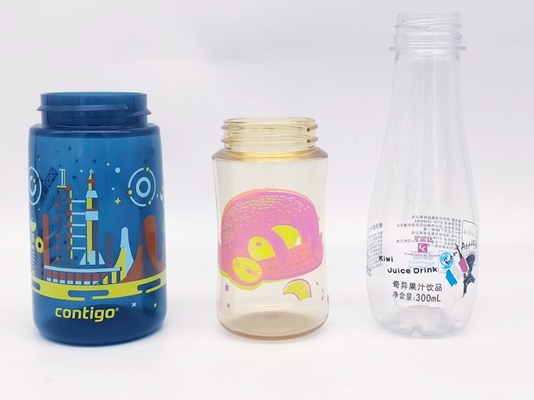 1-8 Kolorowa Automatyczna Sitodrukarka UV 85 szt./min do Butelki Plastikowej