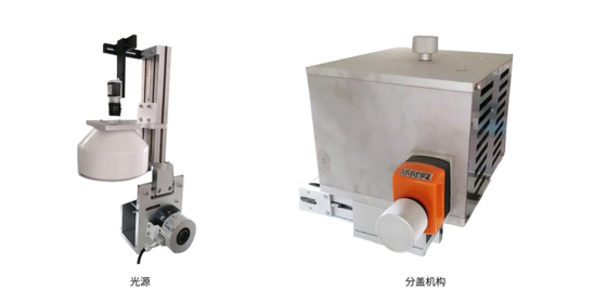 2500 sztuk/min Plastikowe zakręty butelki 360 stopni Maszyna do szybkiej inspekcji wizualnej