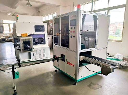 Jednokolorowa w pełni automatyczna maszyna do hot stampingu butelek 3000 szt./godz.