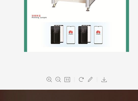 SGS 1000 sztuk/godzinę Pneumatyczna maszyna do drukowania tabletów ze szkła 3D