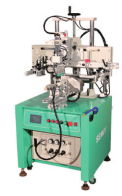 CNC 600 sztuk / godz. Półautomatyczna maszyna do sitodruku do butelek o zakrzywionym kształcie