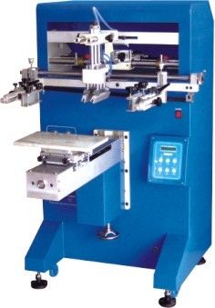 220VAC 1200 sztuk / godz. Płaska maszyna do sitodruku półautomatyczna