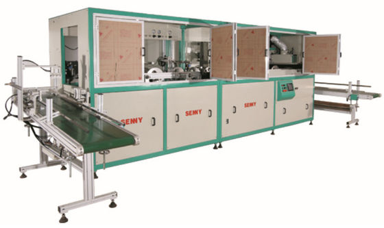 1 stacja 900x250mm w pełni automatyczna maszyna do sitodruku 1000 sztuk / godz. na wiadro