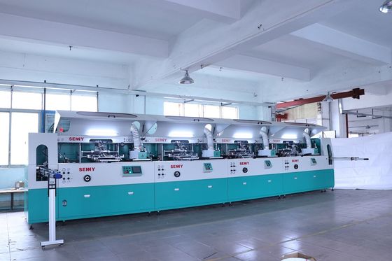 380V Silk Screen Printer Wielokolorowa maszyna do druku na ekranie