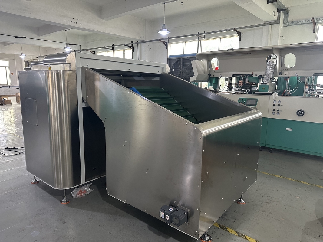 W pełni automatyczna sitodrukarka do butelek do pojemników cylindrycznych 100 szt./min