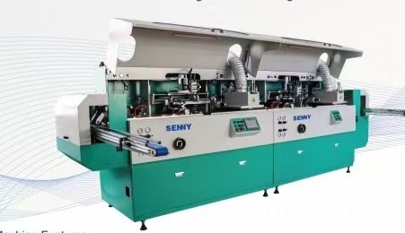 Fully Automatic 1-8 Color Plastic Bottle Screen Printing Machine