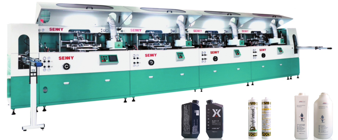 1-8 Kolorowa Automatyczna Maszyna do Druku UV na Butelkach 85 szt./min SL1688