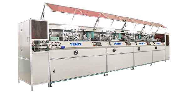 1-12 Kolorowy, dostosowany do potrzeb klienta, w pełni automatyczny, modułowy sitodruk do butelek z utwardzaniem IR