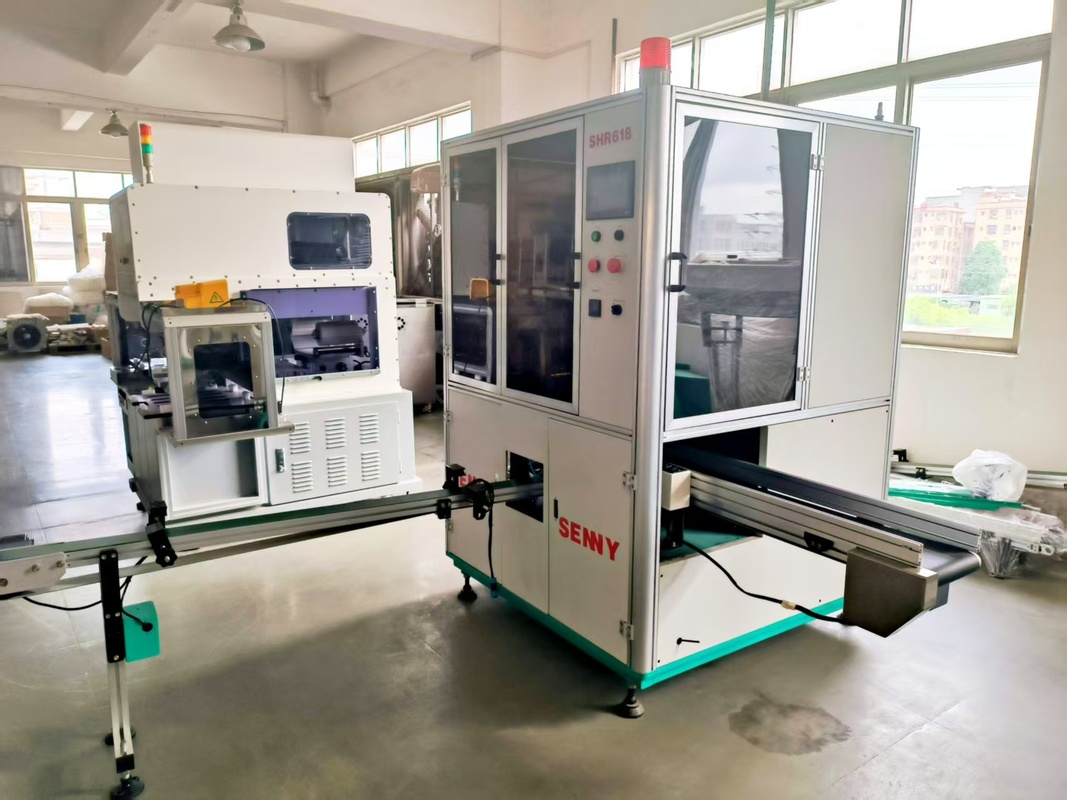 Jednokolorowa w pełni automatyczna maszyna do hot stampingu butelek 3000 szt./godz.