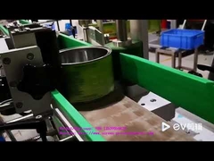 Vertical Positioning And Labeling Machine For Air Cylinder Metal Can